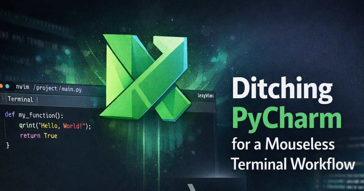 Switching to Neovim as a Full IDE: A Vim User's Experience