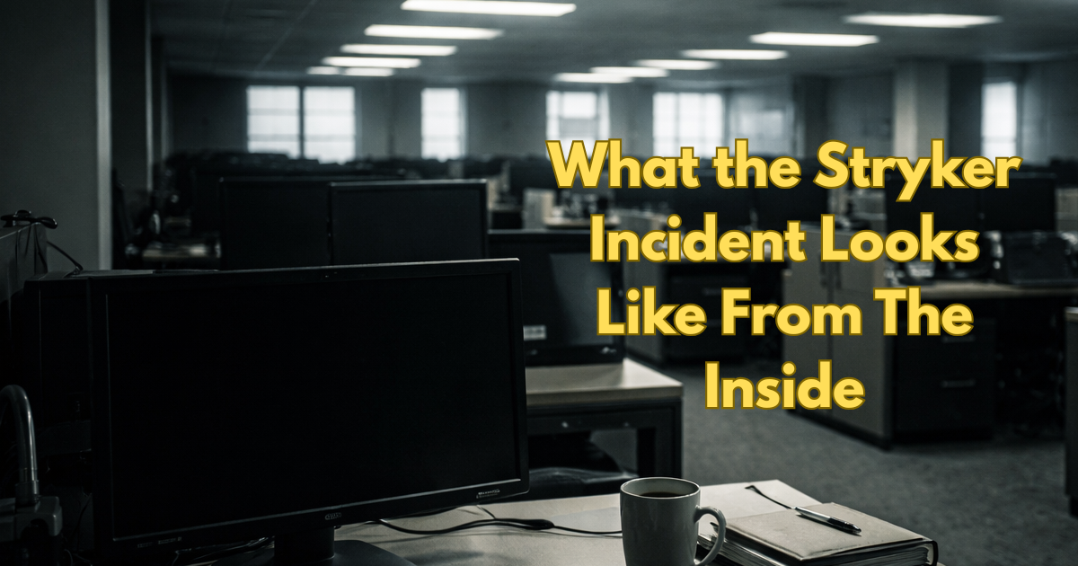 What the Stryker Incident Looks Like From the Inside